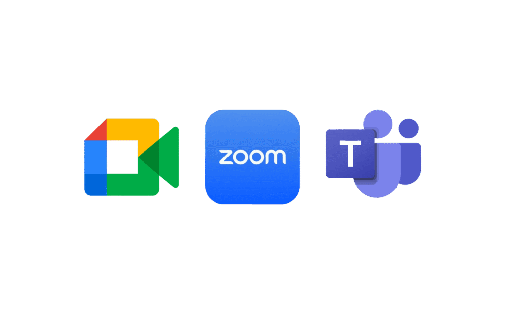 online lesson platforms, meets, zoom, teams, online language course