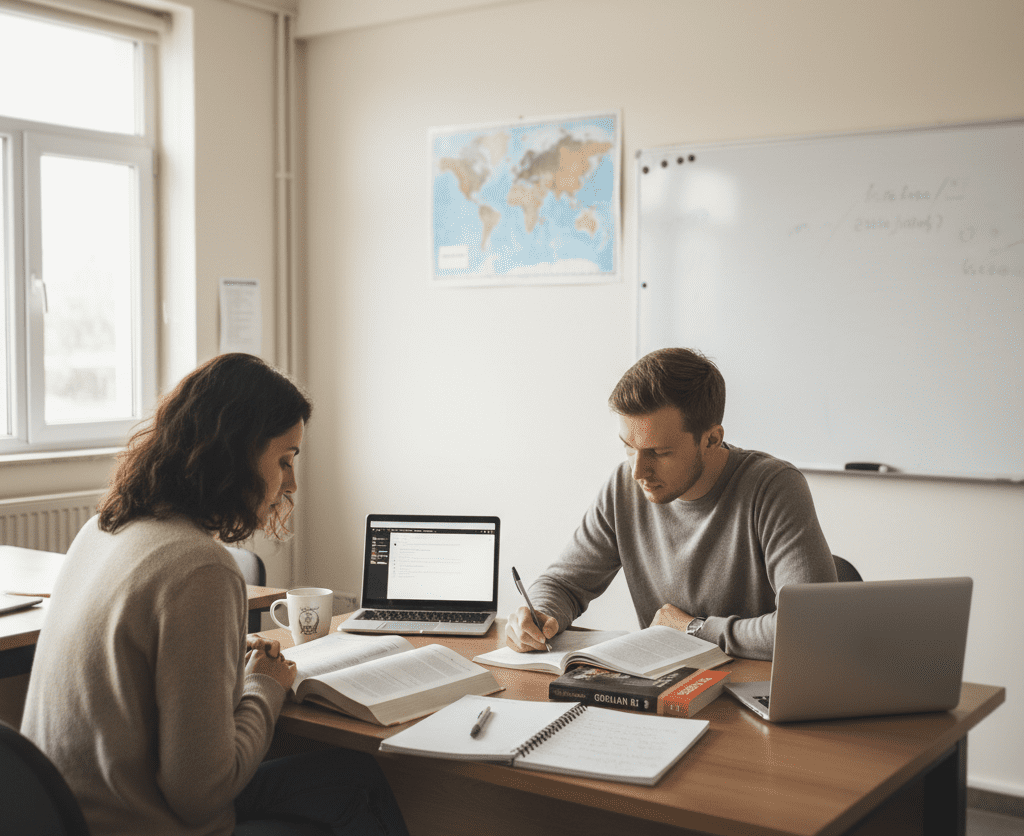 yabancı dil kursları, language school, şişli
